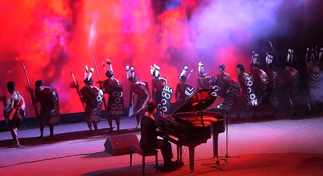 Warrior Dancers | St. joseph's Jakhama | Brillante Piano festival 4th edition